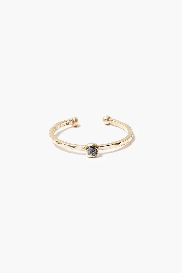 14k Champagne Diamond Toe Ring Women Chan Luu 14k Fine