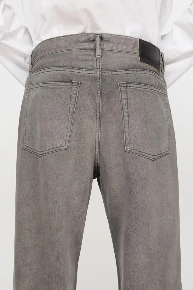 Acne Studios Loose Fit Jeans 8211 2021M Anthracite Grey Men Jeans