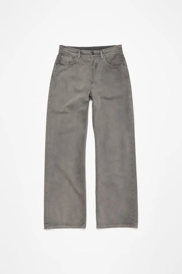 Acne Studios Loose Fit Jeans 8211 2021M Anthracite Grey Men Jeans