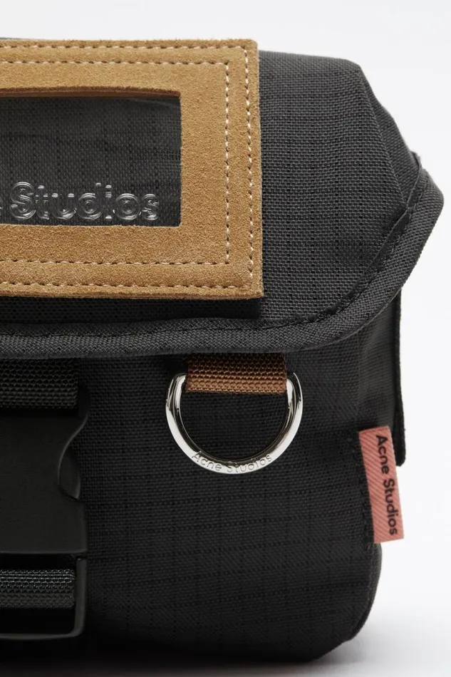 Acne Studios Mini Messenger Bag Black Women Bags Acne Studios Mini Messenger Bag Black Women Bags