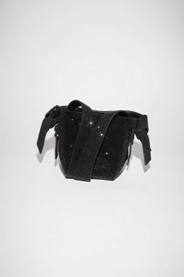Acne Studios Musubi Micro Shoulder Bag Black Women Bags Acne Studios Musubi Micro Shoulder Bag Black Women Bags