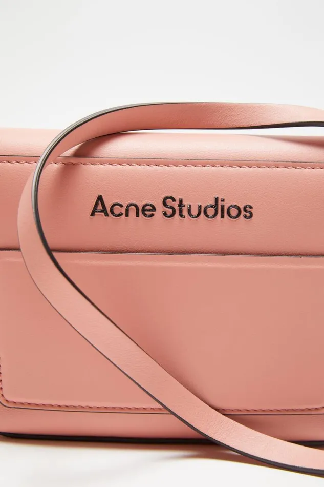 Acne Studios Musubi Mini Crossbody Bag Salmon Pink Men Bags Acne Studios Musubi Mini Crossbody Bag Salmon Pink Men Bags