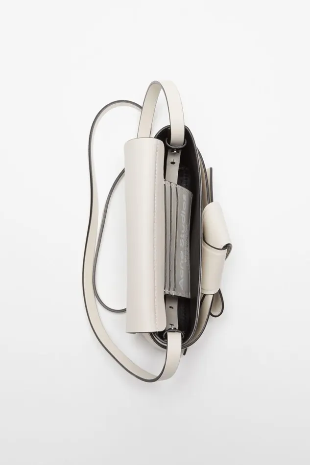 Acne Studios Musubi Mini Crossbody Bag Whiteblack Women Bags Acne Studios Musubi Mini Crossbody Bag Whiteblack Women Bags