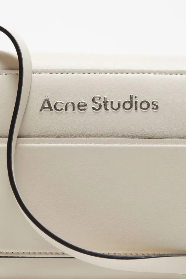 Acne Studios Musubi Mini Crossbody Bag Whiteblack Women Bags Acne Studios Musubi Mini Crossbody Bag Whiteblack Women Bags