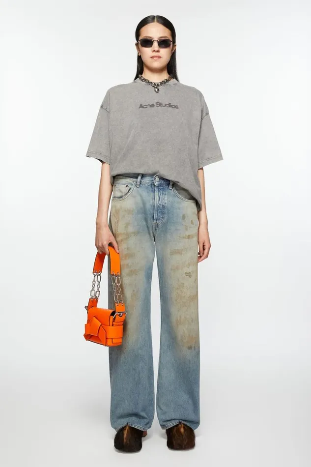 Acne Studios Musubi Shoulder Bag Bright Orange Women Bags Acne Studios Musubi Shoulder Bag Bright Orange Women Bags