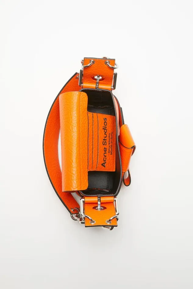 Acne Studios Musubi Shoulder Bag Bright Orange Women Bags Acne Studios Musubi Shoulder Bag Bright Orange Women Bags