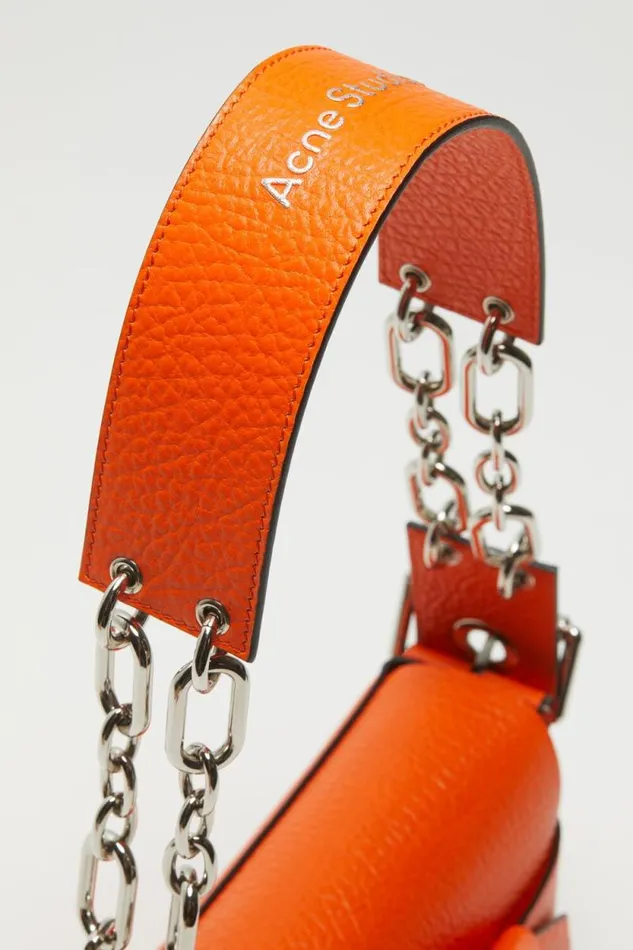 Acne Studios Musubi Shoulder Bag Bright Orange Women Bags Acne Studios Musubi Shoulder Bag Bright Orange Women Bags
