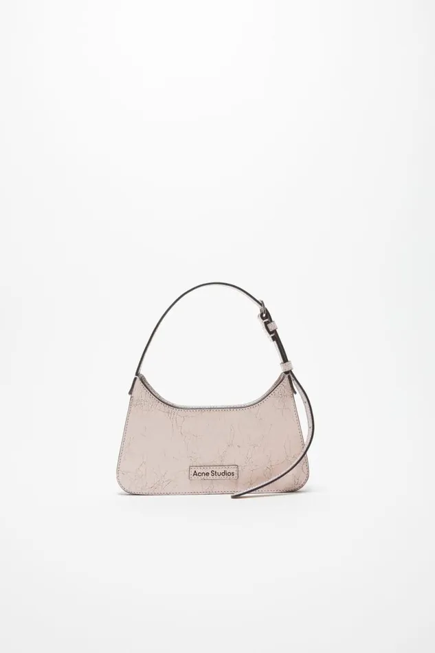 Acne Studios Platt Micro Shoulder Bag Pastel Pink Women Bags