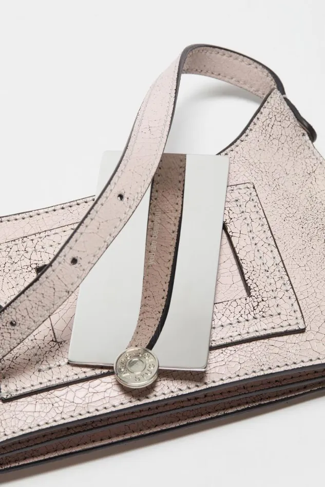 Acne Studios Platt Micro Shoulder Bag Pastel Pink Women Bags Acne Studios Platt Micro Shoulder Bag Pastel Pink Women Bags
