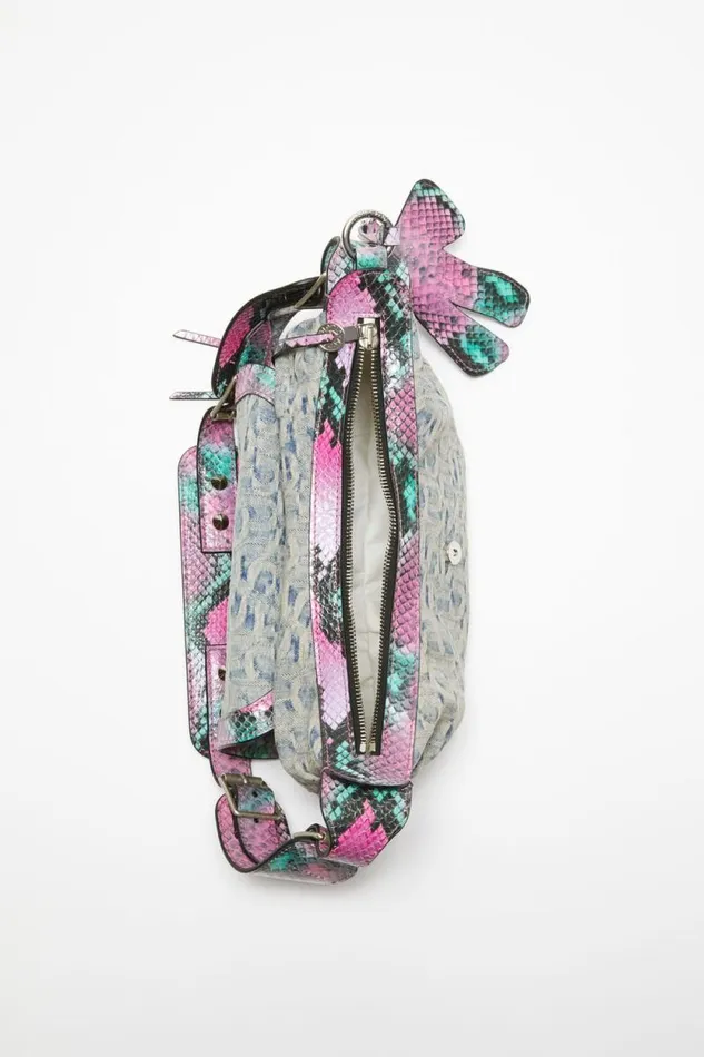 Acne Studios Shoulder Bag Light Bluepink Women Bags Acne Studios Shoulder Bag Light Bluepink Women Bags