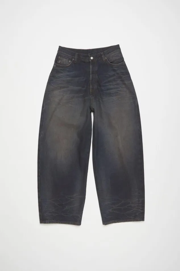 Acne Studios Super Baggy Fit Jeans 8211 2023M Dark Blue Men Jeans Acne Studios Super Baggy Fit Jeans 8211 2023M Dark Blue Men Jeans