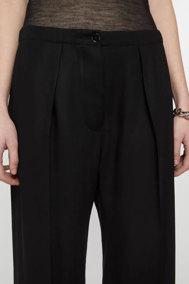 Acne Studios Tailored Trousers Black Women Trousers Acne Studios Tailored Trousers Black Women Trousers