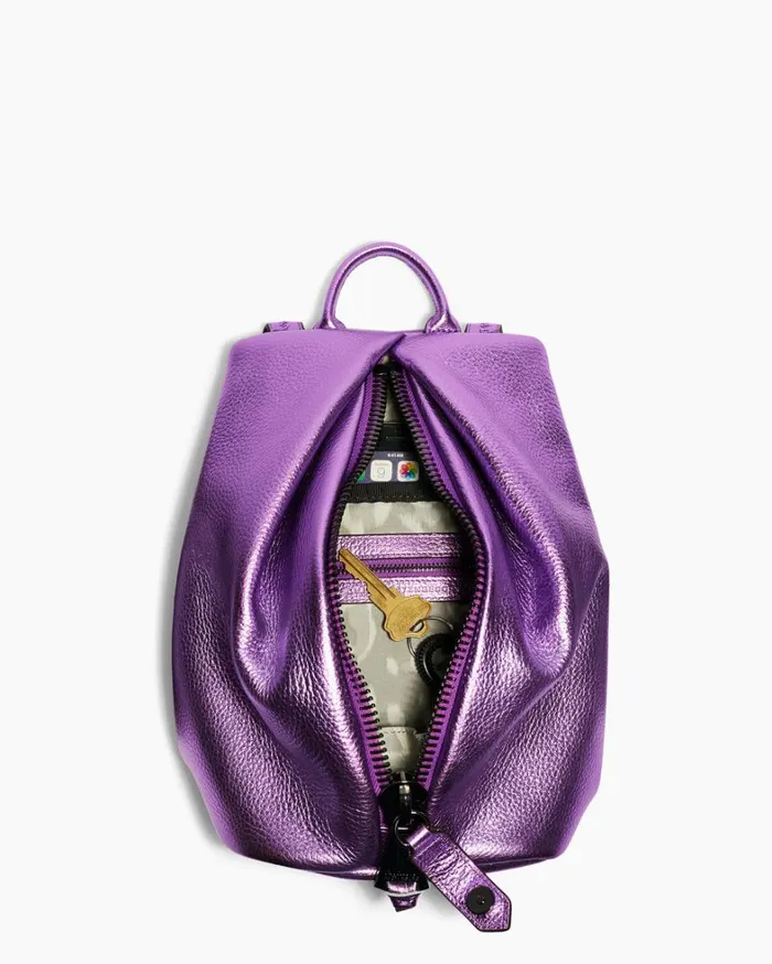 Aimee Kestenberg Backpacks Women Tamitha Novelty Mini Backpack Purple Haze Metallic