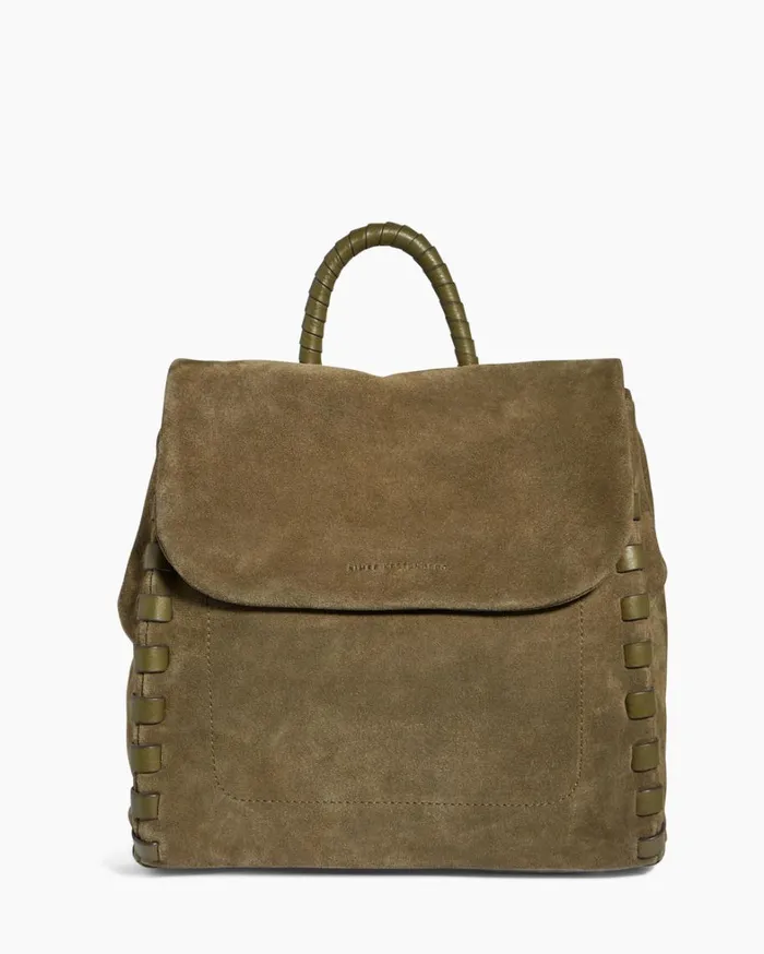 Aimee Kestenberg Backpacks Women Zen Backpack Kelp Suede