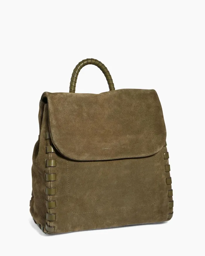 Aimee Kestenberg Backpacks Women Zen Backpack Kelp Suede