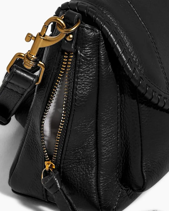 Aimee Kestenberg Crossbody Bags Women All For Love Mini Crossbody Black With 14k Yellow Gold