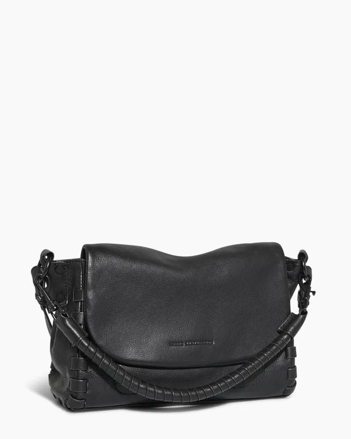 Aimee Kestenberg Crossbody Bags Women Zen Convertible Crossbody Black With Shiny Black