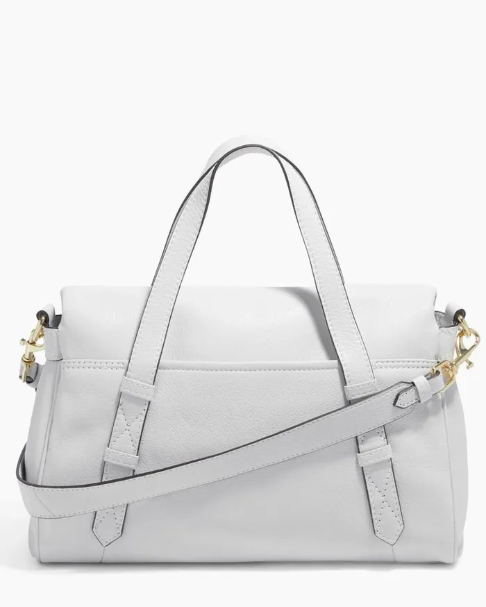 Aimee Kestenberg Satchels Women Bali Double Entry Satchel Cloud With Shiny Gold
