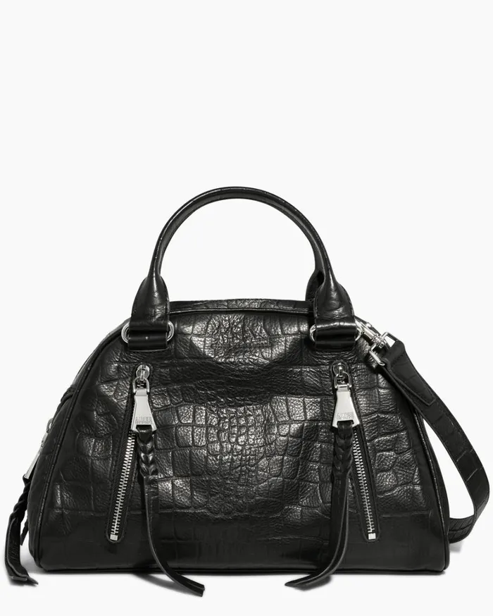 Aimee Kestenberg Shoulder Bags Women Day Dream Satchel Black Croco