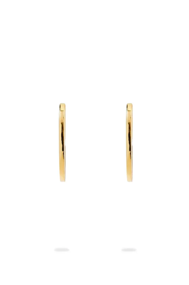 Alethia Logo Earring Gold Women Aje Jewelry