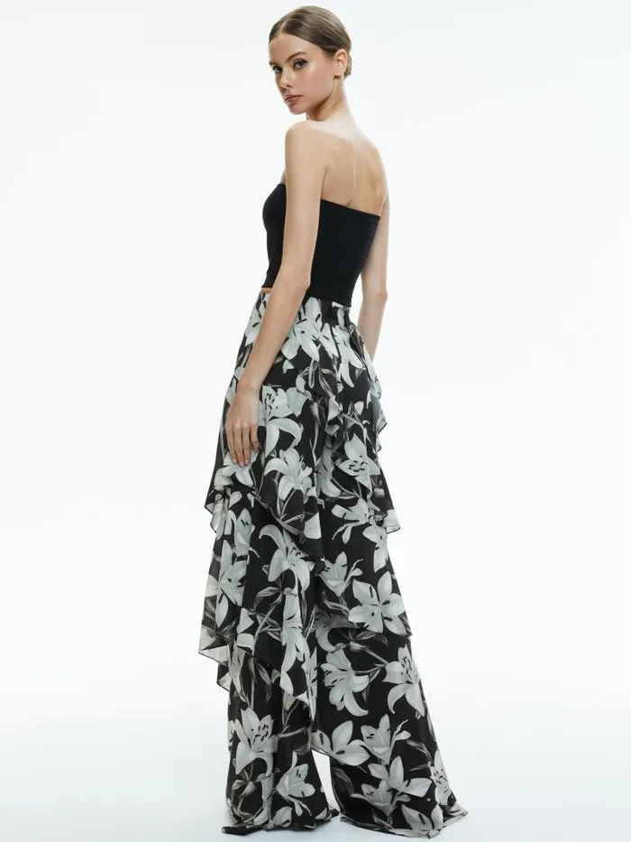Alice Olivia Stargazer Black Lg Women Matching Sets