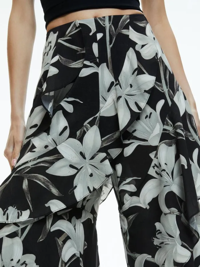 Alice Olivia Stargazer Black Lg Women Matching Sets
