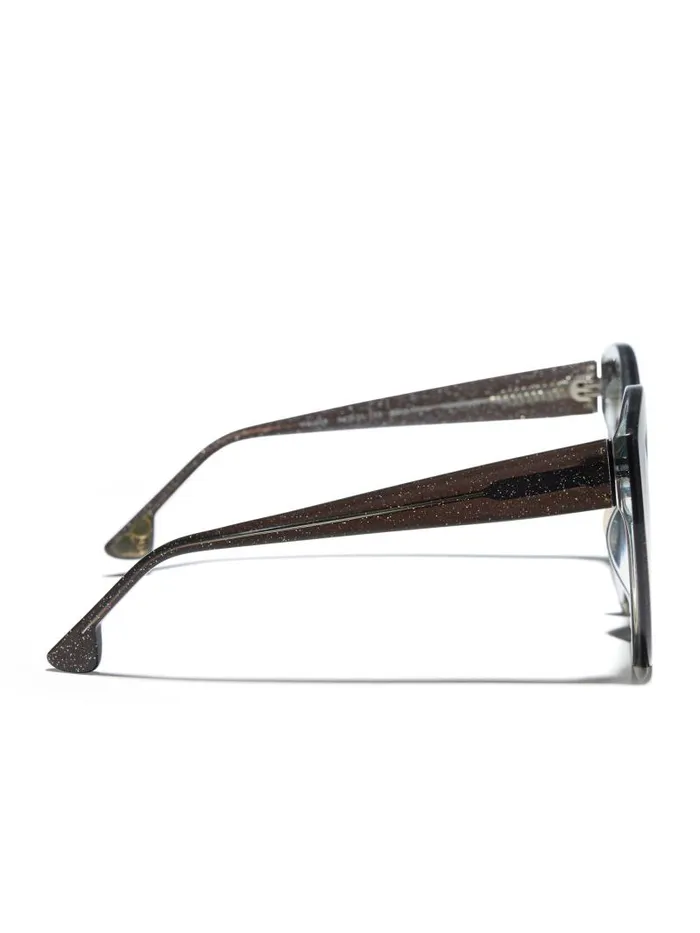 Alice Olivia WALKER SUNGLASSES Blackglitter Women Accessories