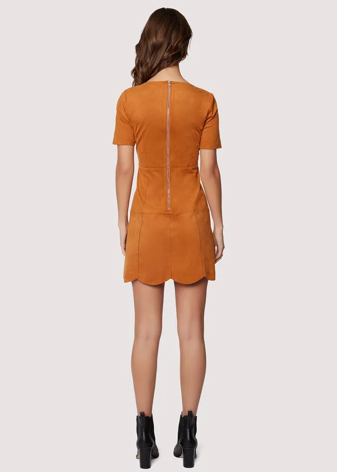 Amore Mini Dress Caramel Women Lost Wander Dresses