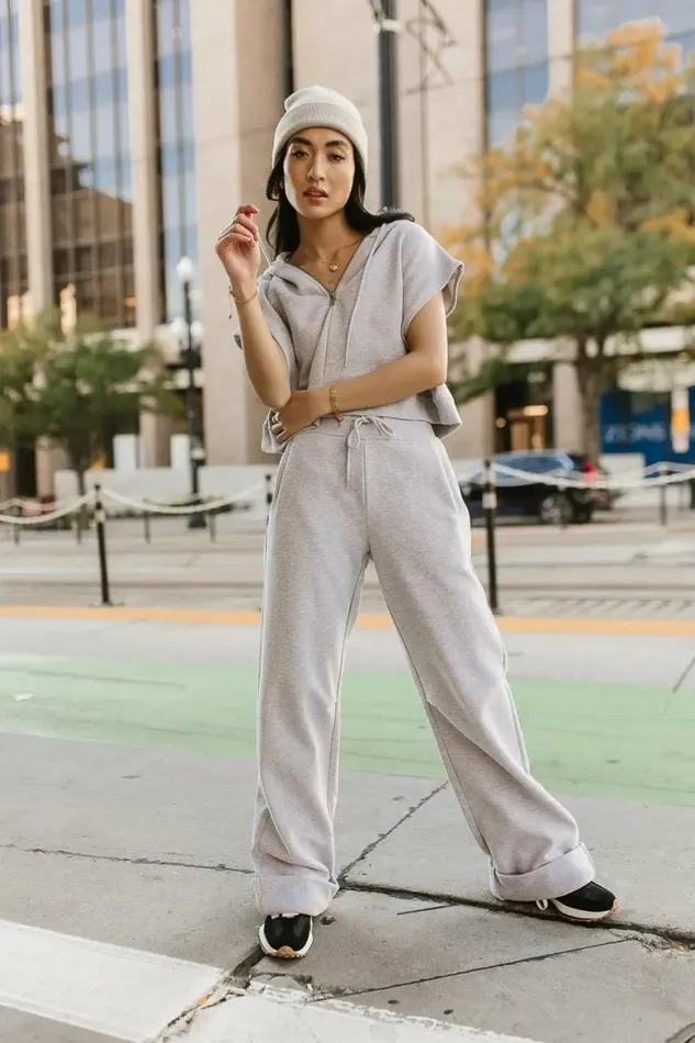 Amy Sweatpants In Grey Grey Women Bohme Sets