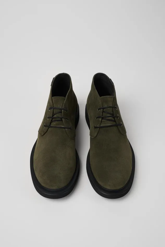 Ankle Boots Men Camper Norman Green Nubuck Ankle Boots Ankle Boots Men Camper Norman Green Nubuck Ankle Boots