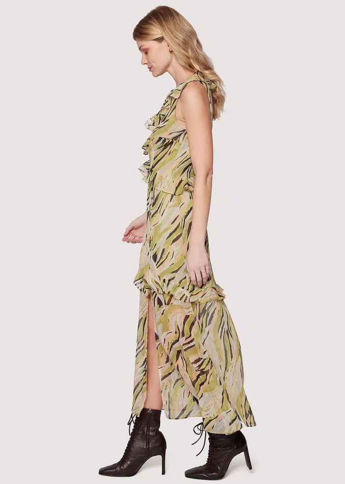Arroyo Willow Maxi Dress Greenmulti Women Lost Wander Dresses