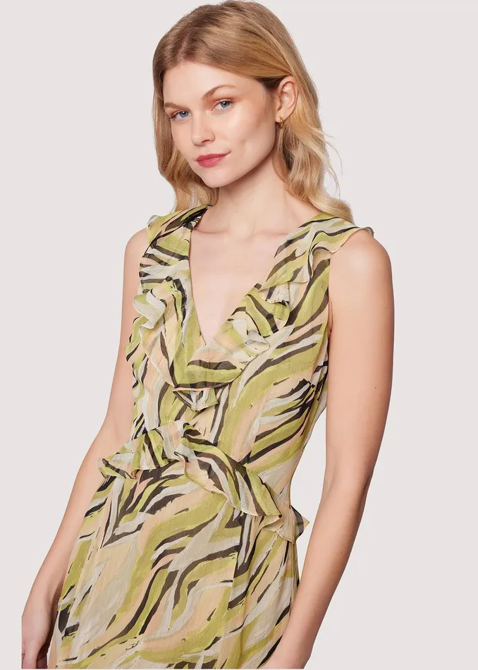 Arroyo Willow Maxi Dress Greenmulti Women Lost Wander Dresses