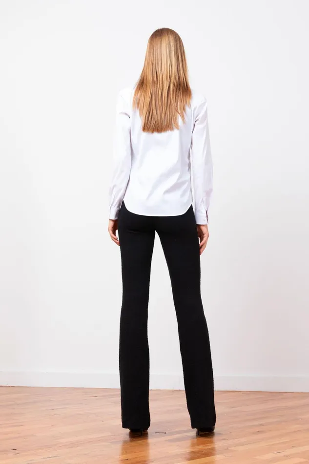 Avenue Montaigne BELLINI Boucle Black Women Pants Avenue Montaigne BELLINI Boucle Black Women Pants