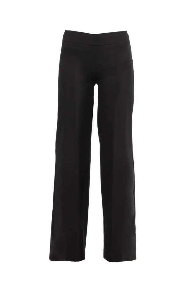 Avenue Montaigne FLAVIA Signature Black Women Pants Avenue Montaigne FLAVIA Signature Black Women Pants