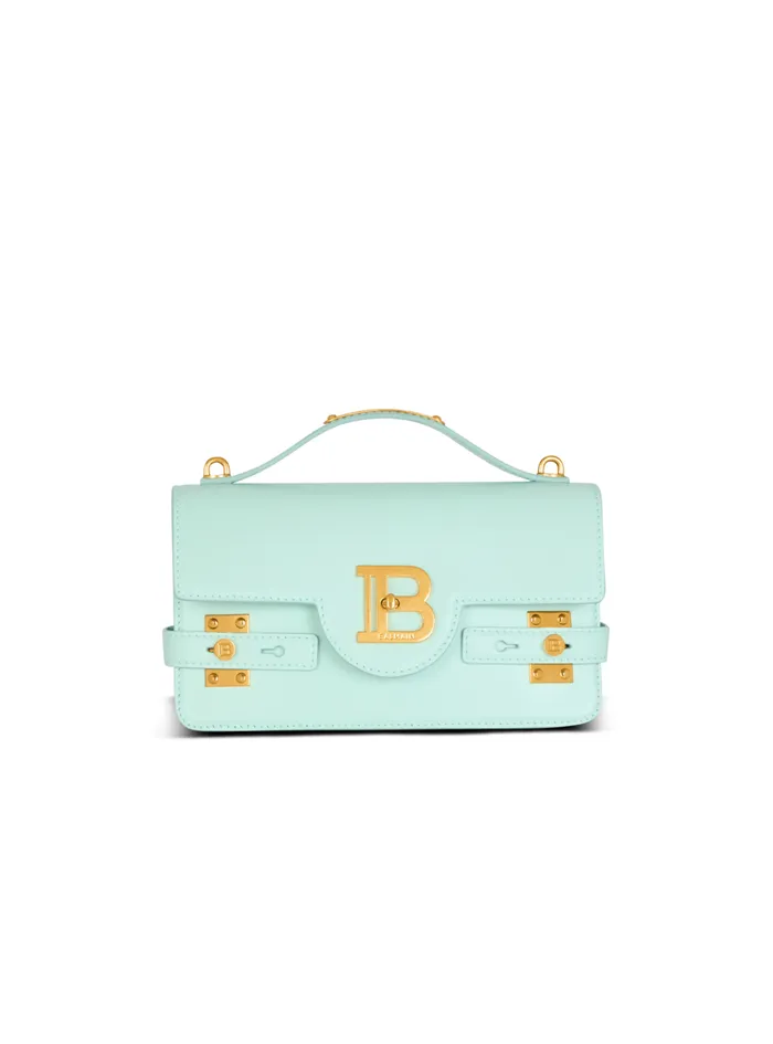 BBuzz Shoulder 24 Calfskin Bag Blue Women Balmain Handbags