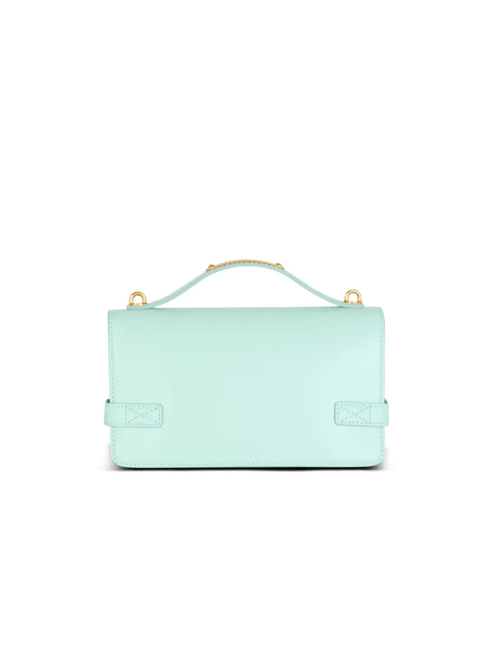 BBuzz Shoulder 24 Calfskin Bag Blue Women Balmain Handbags