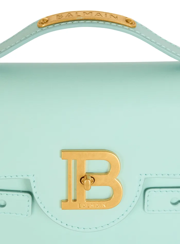 BBuzz Shoulder 24 Calfskin Bag Blue Women Balmain Handbags
