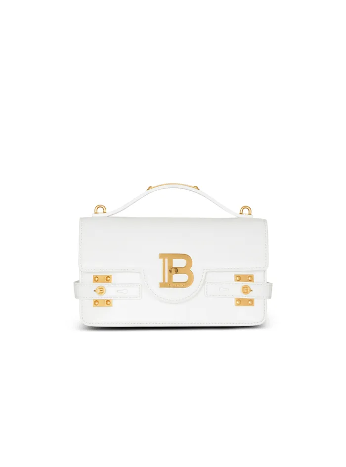 BBuzz Shoulder 24 Calfskin Bag White Women Balmain Handbags