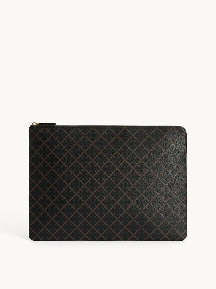 Bags Women By Malene Birger Ivy Laptop Case Dark Chokolate