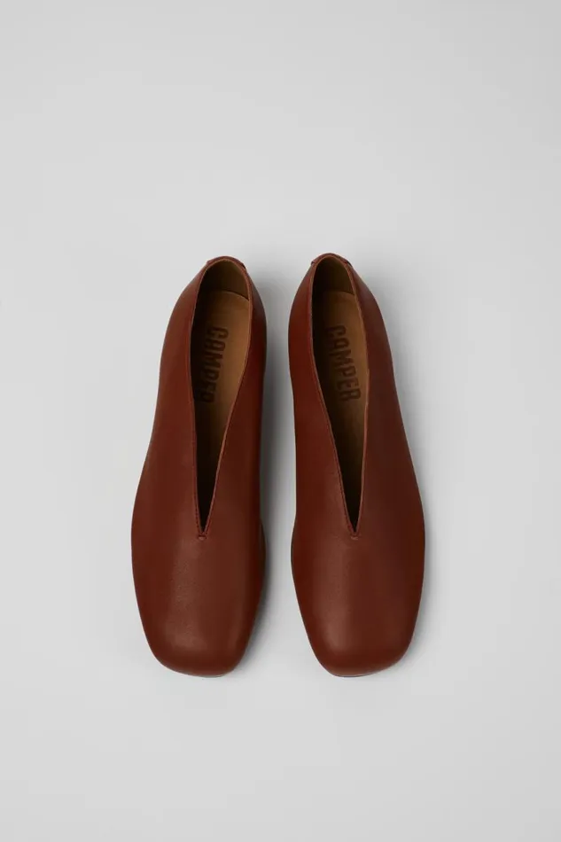 Ballerinas Women Camper Path Red Leather Shoes Ballerinas Women Camper Path Red Leather Shoes