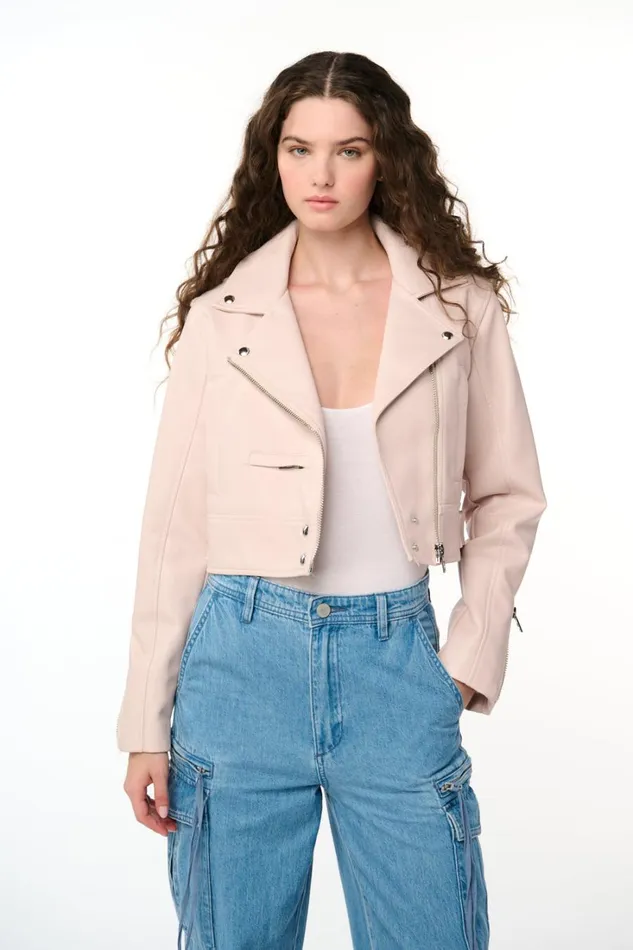 BLANK NYC Jackets Mauve Chalk Jacket 8211 Women