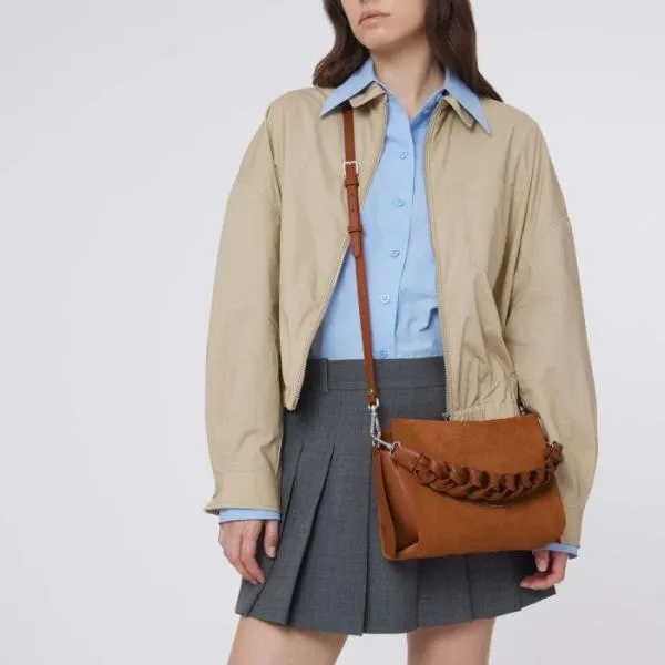 Boheme Suede Bimaterial Small Cuir Women Coccinelle Top Handle Bag Boheme Suede Bimaterial Small Cuir Women Coccinelle Top Handle Bag