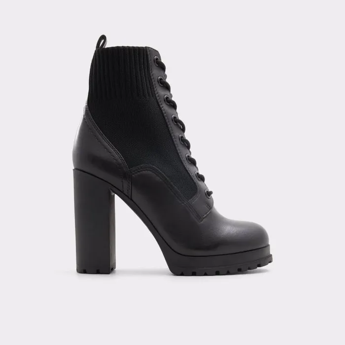 Boots Women ALDO Rebellious Combat Ankle Boot 8211 Black