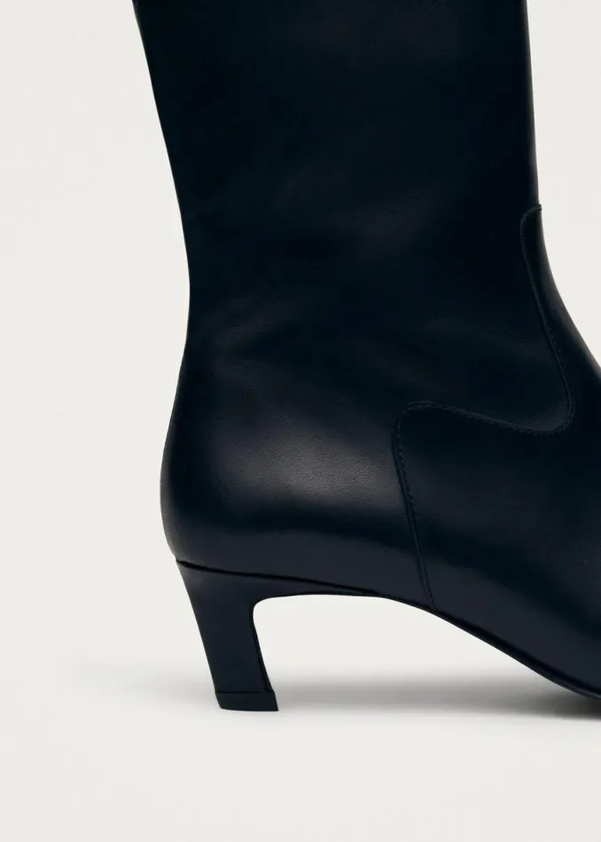 Boots Women ALOHAS Nash Black Leather Ankle Boots