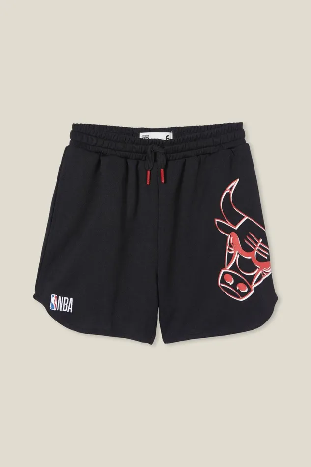 Boys 214 Shorts Cotton On License Basketball Short Lcn Nba Phantomchicago Bulls