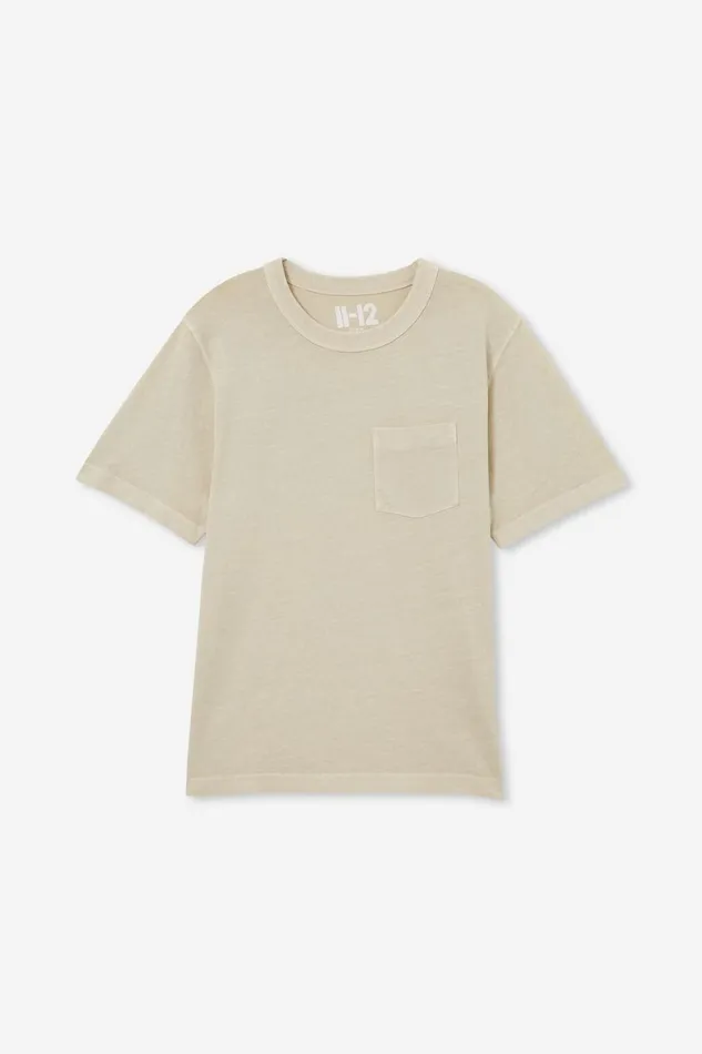 Boys 214 Tops and TShirts Cotton On The Eddy Essential Short Sleeve Tee Rainy Day Wash