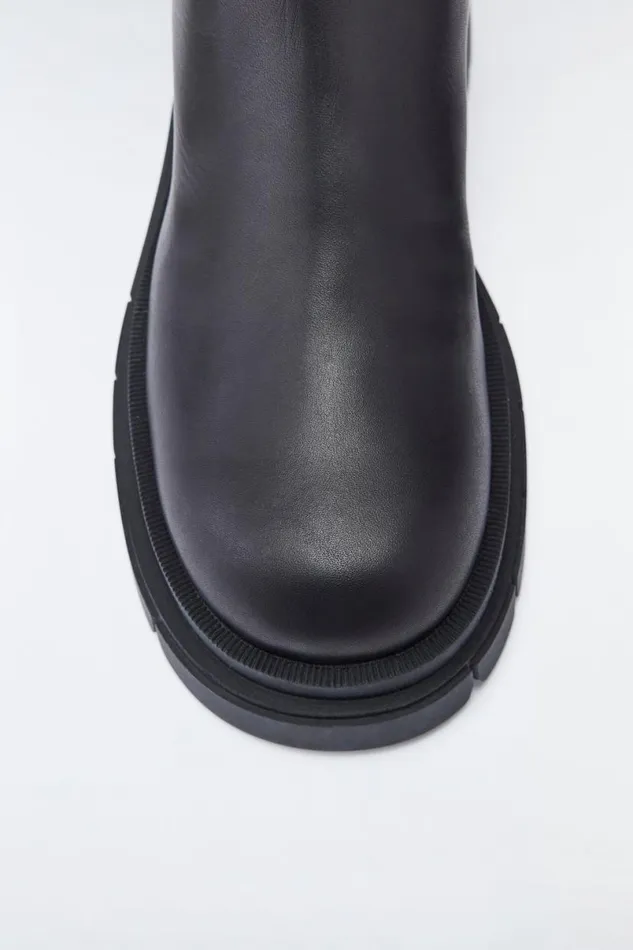 Chelsea Boots Women Mackage STORM Shearlinglined R Leather Chelsea Boot For Women Black