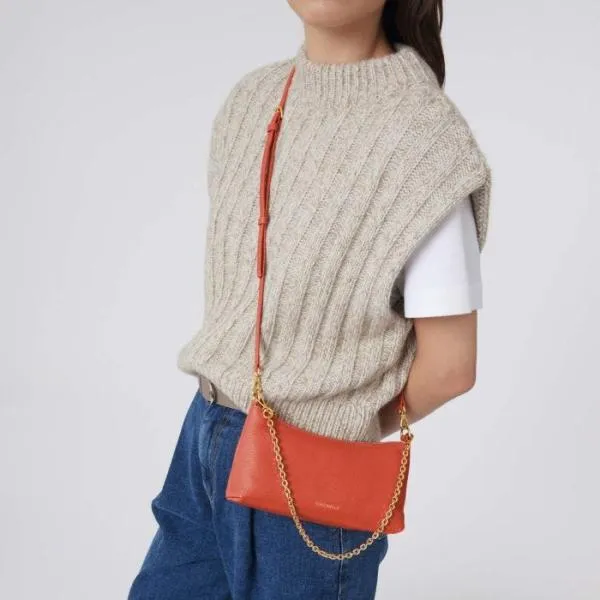 Coccinelle Aura Grenadine Red Women Coccinelle Mini Bags Coccinelle Aura Grenadine Red Women Coccinelle Mini Bags