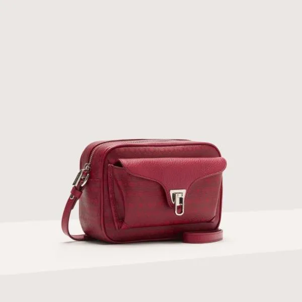 Coccinelle Beat Coated Monogram Small Multi Sangriasangria Women Coccinelle Crossbody Bags Coccinelle Beat Coated Monogram Small Multi Sangriasangria Women Coccinelle Crossbody Bags