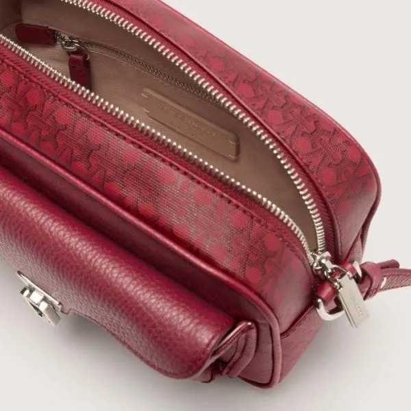 Coccinelle Beat Coated Monogram Small Multi Sangriasangria Women Coccinelle Crossbody Bags Coccinelle Beat Coated Monogram Small Multi Sangriasangria Women Coccinelle Crossbody Bags